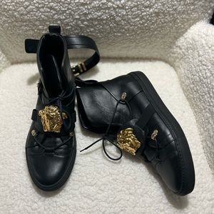 High top Versace shoes